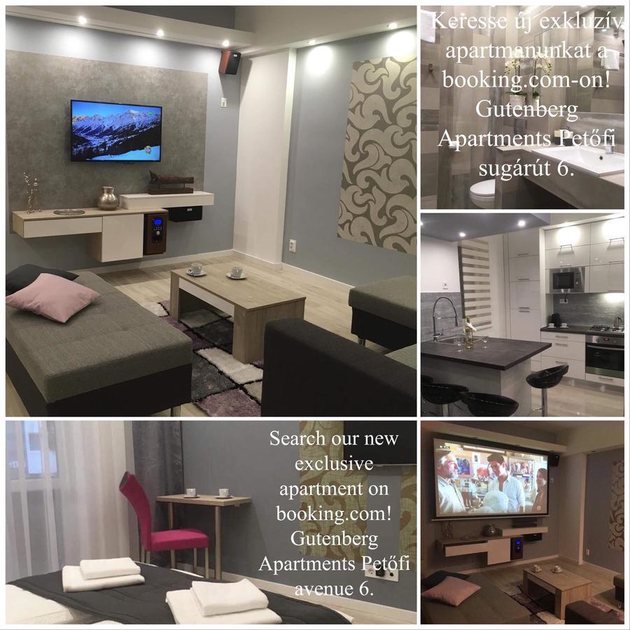 Gutenberg Apartments Segedin Dış mekan fotoğraf